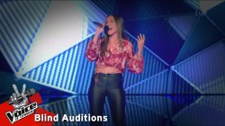 Νάντια Βασιλοπούλου - I Drove All Night | 2o Blind Audition | The Voice of Greece 