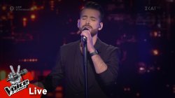 Κωνσταντίνος Δημητρακόπουλος - Αθήνα μου | 1o Live | The Voice of Greece 