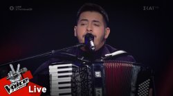 Μαρσελίνο Σερίφι - Για που το έβαλες καρδιά μου | 2o Live | The Voice of Greece