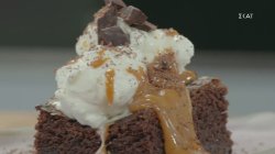 Υγιεινά brownies με βρώμη και σοκολάτα