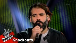 Θοδωρής Μανωλήκας: Λόγια κλειδωμένα | 1o Knockout | The Voice of Greece