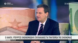 Ο Αναπληρωτής Υπουργός Οικονομικών Θ. Σκυλακάκης για την πορεία της οικονομίας