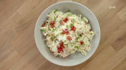 Σαλάτα coleslaw με ρόδι | Ώρα για φαγητό με την Αργυρώ | 20/12/2021