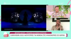 Eurovision 2022: Η Βικτώρια Χαλκίτη για τις κατηγορίες για νοθεία στις ψηφοφορίες έξι χωρών