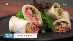 Tortillas με τονοσαλάτα