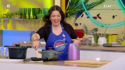 Η Κατερίνα μαγειρεύει μοσχάρι τας κεμπάπ με πουρέ αγκινάρας - Πως θα τα πάει στην κουζίνα;