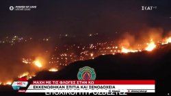 Μάχη με τις φλόγες σε Κω, Χίο, Ζάκυνθο – Τα νεότερα από τα πύρινα μέτωπα