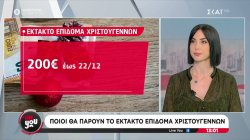 Ποιοι θα πάρουν το έκτακτο επίδομα Χριστουγέννων 