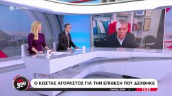 Ο Κώστας Αγοραστός για την επίθεση που δέχθηκε: Μου έριξε μπουνιές πατέρας θύματος των Τεμπών 