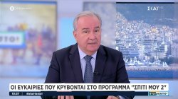 Ο Ν. Παπαθανάσης: Για το πρόγραμμα 