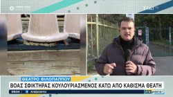 Θέατρο Φιλοπάππου: Βόας σφιγκτήρας κουλουριασμένος κάτω από το κάθισμα θεατή