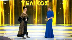 Ένα outfit στο οποίο κυριαρχεί το λεοπάρ εμφανίστηκε η Έλλη