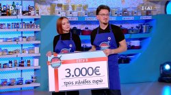 Τα δύο πιάτα είναι πολύ κοντά, κερδίζει αυτό με τα λιγότερα λάθη του Νίκου και της Νεφέλης