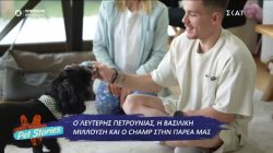  Λ. Πετρούνιας: «Ο Champ είναι ο τύπος που τα δύο πρώτα χρόνια της ζωής του με έκανε να αλλάξω όλα μου τα έπιπλα»