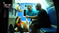 Ιωάννα vs Καρολίνα - Τραυματισμός της Ιωάννας στο κεφάλι 