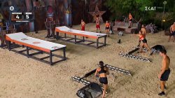 Η Πορτοκαλί ομάδα κάνει χρήση του avantage - Μαίρη VS Καρολίνα