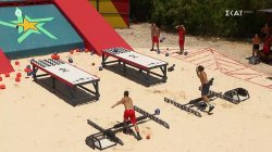 Κέλι vs Γιώργος - Τελευταία στιγμή ο Κέλι παίρνει τον πόντο και ανοίγει το σκορ για τους Πορτοκαλί