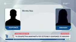 Τα σοκαριστικά μηνύματα που έστελνε ο 25χρονος σε ανήλικη – Τι λέει συγγενικό του πρόσωπο 