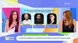 Τα ποσά που χρεώνουν οι celebrities στο εξωτερικό για ένα post στα social media