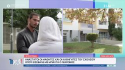 Ανάστατοι μαθητές και καθηγητές του σχολείου όπου 16χρονος εισέβαλε με μπαλτά – Μαρτυρίες παιδιών 