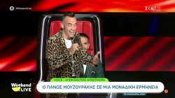 The Voice of Greece – Αποκλειστικό απόσπασμα: Ο Πάνος Μουζουράκης σε μία μοναδική ερμηνεία 