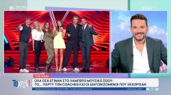 Όλα όσα έγιναν στο «The Voice» – Το πάρτι των coaches και οι διαγωνιζόμενοι που ξεχώρισαν