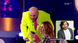 Τηλεφωνική επικοινωνία με τον Βασίλη Χαραλαμπόπουλο, τον οποίο η Τζένη Μπότση θεωρεί κορυφαίο ηθοποιό 