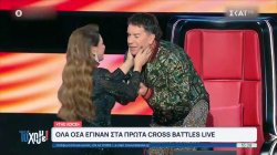 «The Voice»: Η επιστροφή της Έλενας Παπαρίζου και τα μηνύματα του Γιώργου Μαζωνάκη 