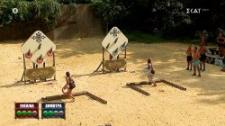 Η Εβελίνα έμεινε αρκετά πίσω, ωστόσο με πολύ καλύτερες βολές κέρδισε την Δήμητρα 