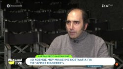 Αλ. Καλπακίδης: «Οι περισσότερες σειρές έχουν κοινή θεματολογία, εποχή και εικόνα»
