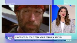 Έφυγε από την ζωή ο Τσακ Νόρις σε ηλικία 86 ετών