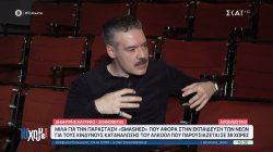 Ο Δ. Μαγγίνας για την παράσταση «Smashed» που αφορά την εκπαίδευση των νέων για τους κινδύνους κατανάλωσης αλκοόλ 