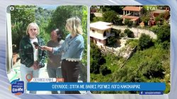 Οξύλιθος Κύμης: Σπίτια με βαθιές ρωγμές λόγω κακοκαιρίας 