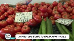 Σοκάρει η ακρίβεια στα οπωροκηπευτικά για τις ημέρες του Πάσχα – Μειωμένη η εμπορική κίνηση 