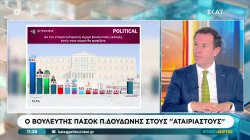 Ο βουλευτής ΠΑΣΟΚ, Π. Δουδωνής, καλεσμένος στους 