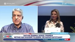 Απώλειες μετρά το κόμμα Καρυστιανού – Τι λέει ο Α. Παπανικολάου για την αποχώρησή του 