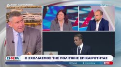 Ο Χ. Ιωάννου και η Μ. Νταλιάνη για την δημοσκόπηση της interview & την στάση της ΕΛ.Α.Σ. για τα μη κρατικά πανεπιστήμια