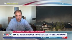 Ο καθηγητής Δ. Σαρηγιάννης για το τοξικό νέφος που σκέπασε τη Θεσσαλονίκη