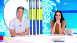 Ο  Δημήτρης Πανόπουλος και η Μάρτζυ Λαζάρου μας εύχονται καλό καλοκαίρι! 