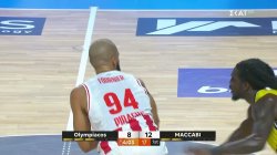 Ολυμπιακός - Μακάμπι 77-72  | HIGHLIGHTS