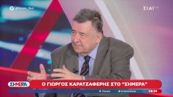 Ο Γιώργος Καρατζαφέρης στο¨Σήμερα¨ για τις εκλογές και τα σενάρια συνεργασιών 