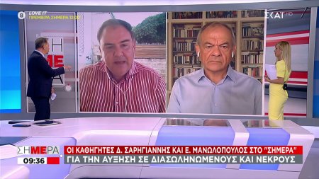 Σαρηγιάννης - Μανωλόπουλος για την αύξηση σε διασωληνωμένους και νεκρούς