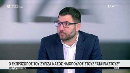 Νάσος Ηλιόπουλος: Δεν θέλουμε λοκντάουν - Η κυβέρνηση έχει συμφιλιωθεί ότι θα έχουμε 100 νεκρούς την ημέρα