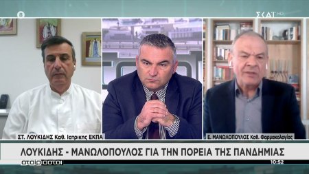 Λουκίδης: Δεν βλέπουμε αποκλιμάκωση σε νεκρούς και νοσηλείες – Μανωλόπουλος: Προς τέλος Φλεβάρη θα καλυτερέψει η εικόνα 