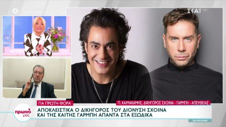 Αποκλειστικό: Ο δικηγόρος του Διονύση Σχοινά και την Καίτη Γαρμπή απαντά στα εξώδικα