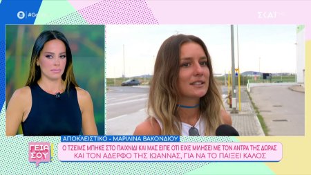 Η πρώτη συνέντευξη της Μαριλίνα Βακονδίου μετά την αποχώρησή της από το Survivor – Αιχμές για James, Φάνη