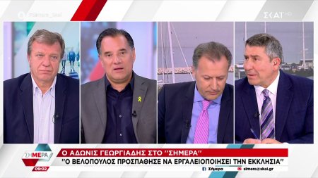 Ο Αδ. Γεωργιάδης για τις δημοσκοπήσεις, την εικόνα της κυβέρνησης και τη σημασία των Ευρωεκλογών 