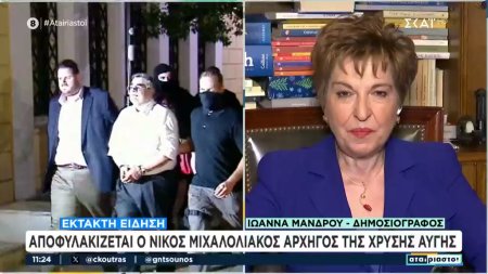 Έκτακτη είδηση: Αποφυλακίζεται ο αρχηγός της Χρυσής Αυγής, Νίκος Μιχαλολιάκος
