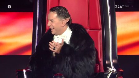 Ο Γιώργος Μαζωνάκης νικητής του αγωνιστικού μέρους του αποψινού εορταστικού The Voice of Greece