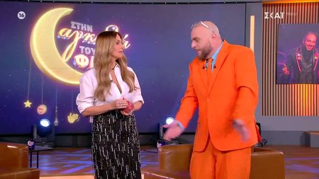 Η Έλλη Κοκκίνου σπάει το ρόδι στο πλατό & μιλά για το καινούργιο της τραγούδι και τον Φοίβο